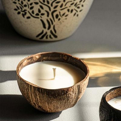 Coir Bowl Scented Candles 230g