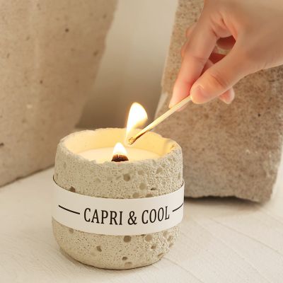 Moon Cement Scented Candle 120g