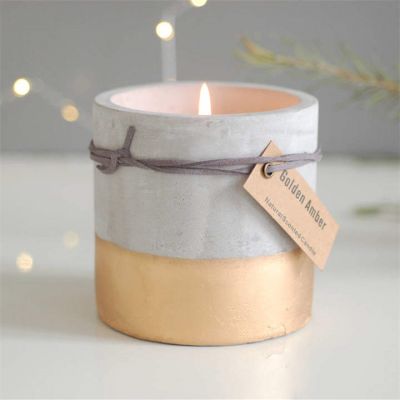 Golden Cement Scented Candle 200g