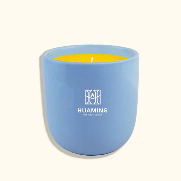 Thicken Blue Scented Candles 226g