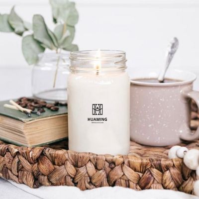 Mason Glass Jar Scented Candle 300g