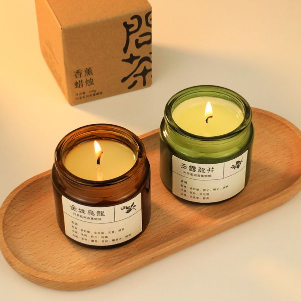 Scented Candles in Reusable Glass 100g