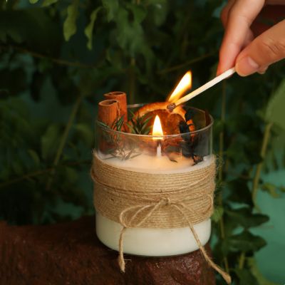 Long-lasting Flower Scented Candles 200g
