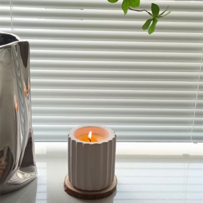 Lines Design Scented Candle 200g