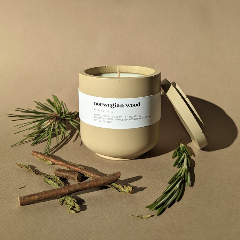 Citronella Scented Candle 180g