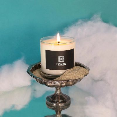 Borosilicate Glass Scented Candle 220g