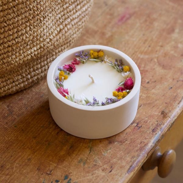 Large Flower Scented Candle 160g