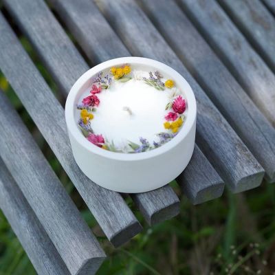 Large Flower Scented Candle 160g