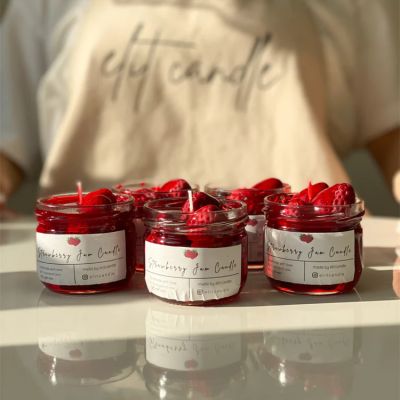 Strawberry Jelly Scented Candle 160g