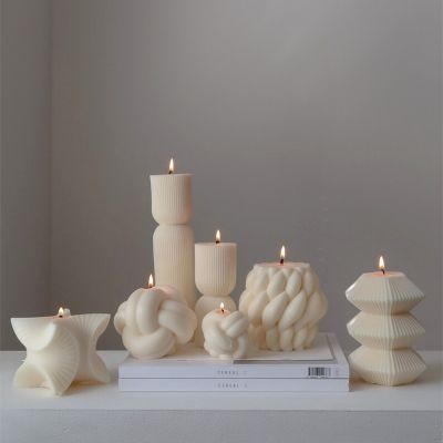 Fluted Pillar Candle