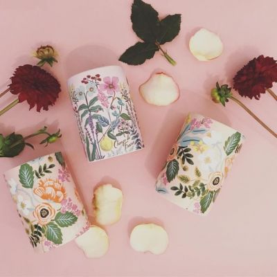 Floral Ceramic Scented Candles 260g