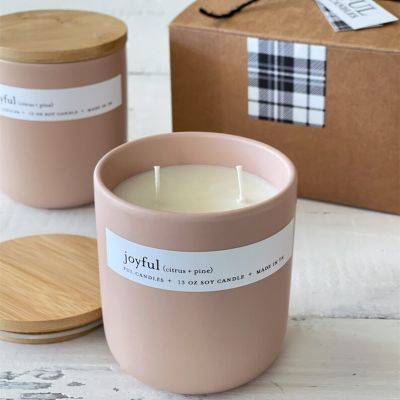2 Wick Soy Wax Scented Candle 240g