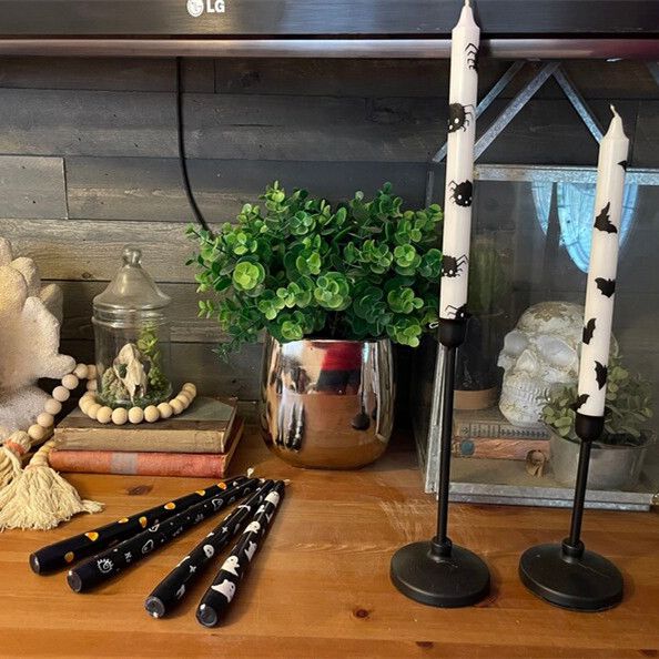 Halloween Taper Candles