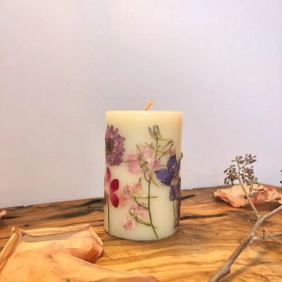 Handmade Flower Home Candles