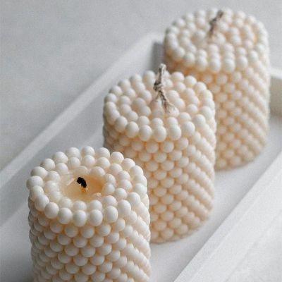 Pillar Ribbed Candles