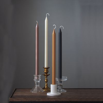 Color Hexagon Taper Candle