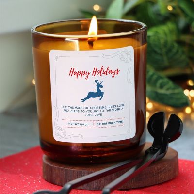 Happy Christmas Scented Candle 150g