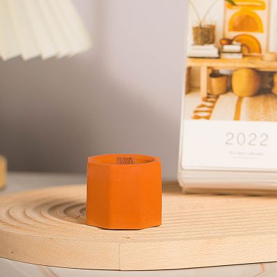 Octagonal Wooden Scented Candles 50g