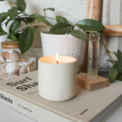 Wood Ceramic Scented Candle 320g