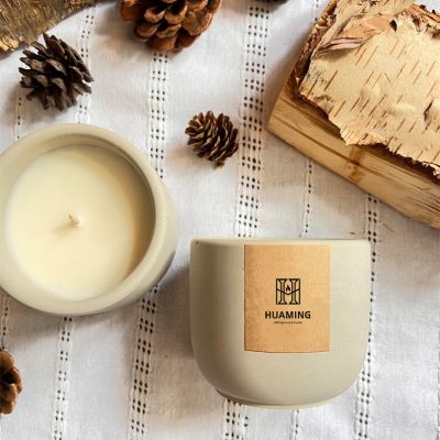Clear Burning Soy Scented Candles 180g