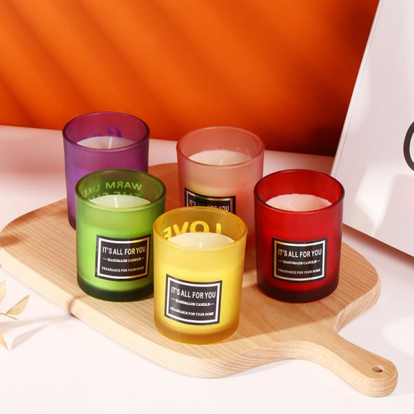 Colored Wax Scented Candle 90g