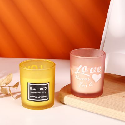 Colored Wax Scented Candle 90g