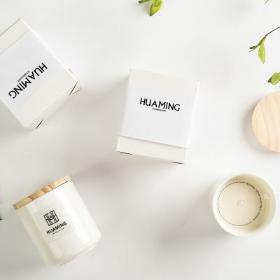 White Ceramic Fragrance Candles 180g