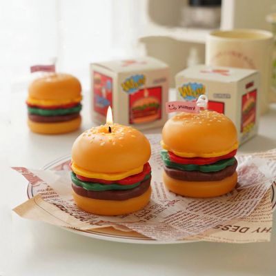 Hamburger Food Scented Candles 160g