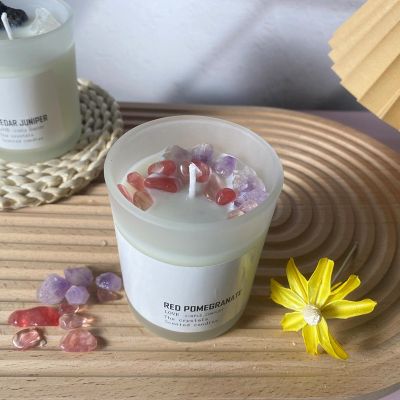 Crystal Stones Scented Candles 150g