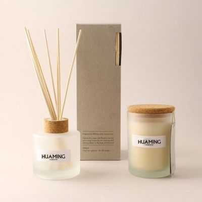 Room Fresh Scented Candle Set 160g/100ML
