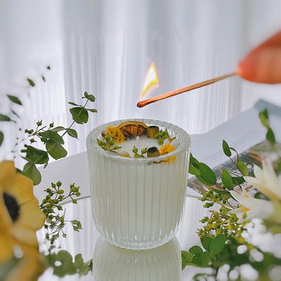 Romantic Flower Scented Candles 110g