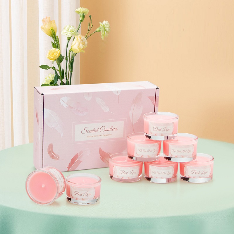 Pink Scented Candle Gift Set 30g