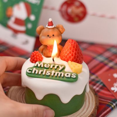 Christmas Cake Scented Candles