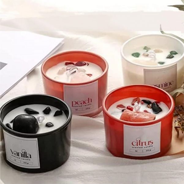 Relax Crystal Scented Candles 250g