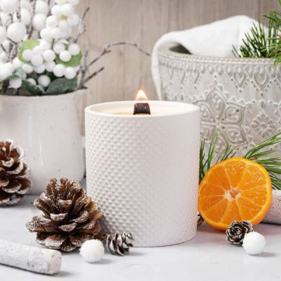 Lozenge Ceramic Scented Candles 200g