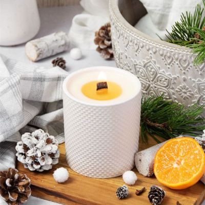 Lozenge Ceramic Scented Candles 200g