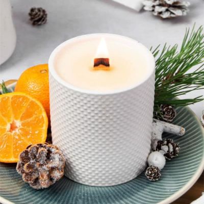 Lozenge Ceramic Scented Candles 200g