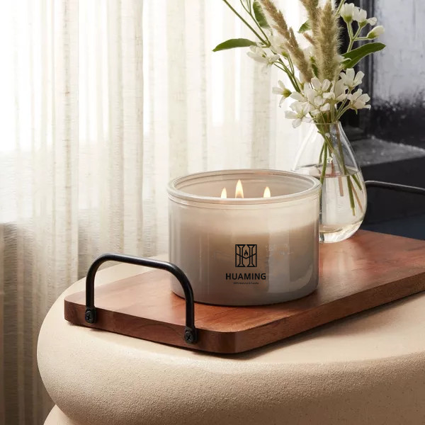 3 Three Wick Scented Candles 450g