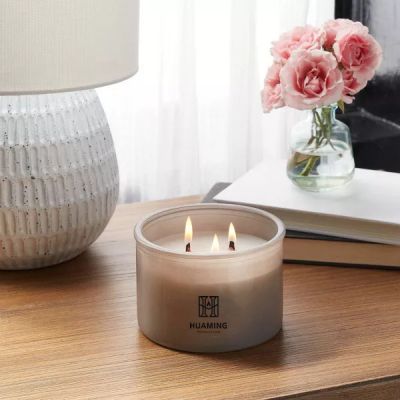 3 Three Wick Scented Candles 450g