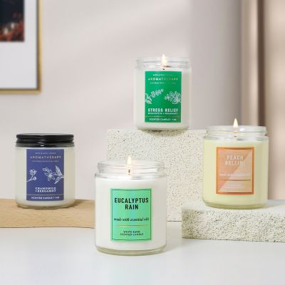 OEM White Barn Scented Candle 210g