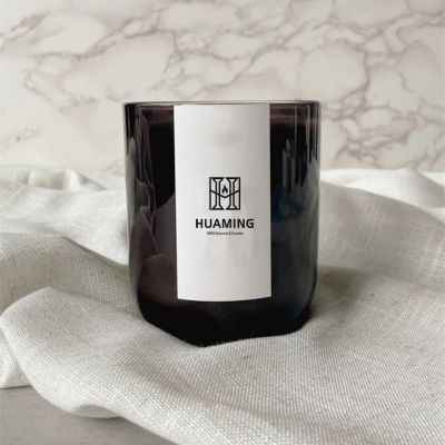 Black Porcelain Cup Scented Candle 284g