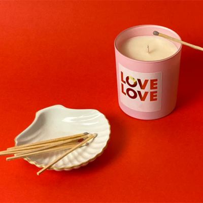 Pink Love Scented Candle 160g