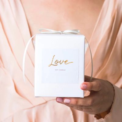 Large Love Soy Scented Candle 300g