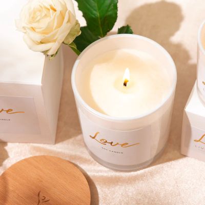 Large Love Soy Scented Candle 300g