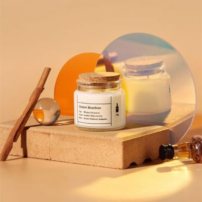 Mini Travel Cork Scented Candle 90g