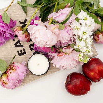 Peony Flower Classic Scented Candle 200g