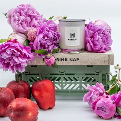 Peony Flower Classic Scented Candle 200g