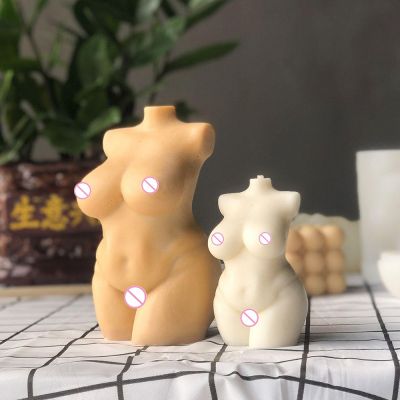 ody Female Male Shaped Candle