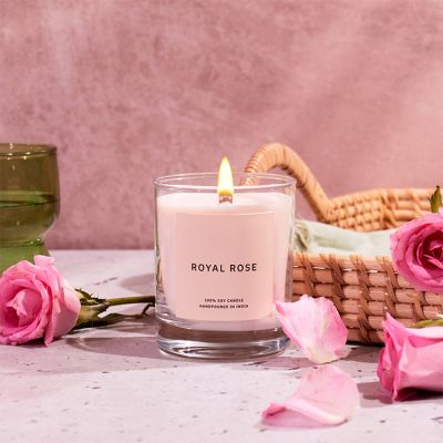Classic soy glass massage scented candle