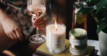 One trick to help you get rid of candle stains on your clothes.